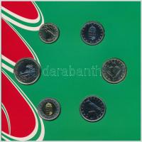 2011. 5Ft-200Ft (6xklf) forgalmi sor szettben + 3000Ft Ag "Az Európai Unió Tanácsának magyar el...