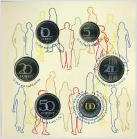 2011. 5Ft-200Ft (6xklf) "Az Európai Unió Tanácsának magyar elnöksége" forgalmi sor szettbe...