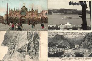 OLASZORSZÁG / ITALY 480 db régi képeslap / 480 vintage postcards