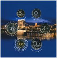 2009. 5Ft-200Ft (6xklf) "Lánchíd" forgalmi sor szettben T:PP 
Adamo FO43.1