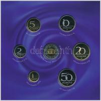 2007. 1Ft-100Ft (8xklf) forgalmi sor, benne 50Ft "50 éves a Római Szerződés" T:PP Adamo FO...