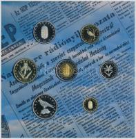 2006. 1Ft-100Ft (7xklf) "1956-os forradalom" forgalmi sor karton dísztokban T:PP 
Adamo F...