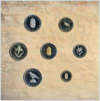 2005. 1Ft-100Ft (7xklf) forgalmi sor szettben + 2005. 10Ft "József Attila" T:PP 
Adamo FO...