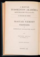 Pauler Gyula: A magyar nemzet története az Árpádházi királyok alatt. I-II. kötet. Magyar Tudományos ...