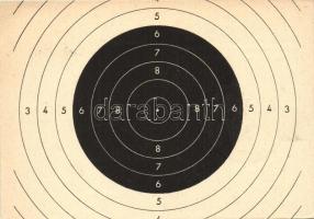 1966 Offizielle Schiesskarte Wäldchesschiessen / shooting + Frankfurter Schützenkorps So. Stpl. (EK)