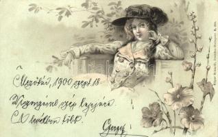 5 db RÉGI képeslap; 1 db második világháborús katonai lap és 4 db litho művészlap / 5 pre-1945 postc...