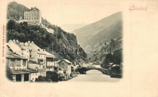 6 db RÉGI osztrák városképes lap / 6 pre-1900 Austrian town-view postcards; Villach, Landeck, Vienna...