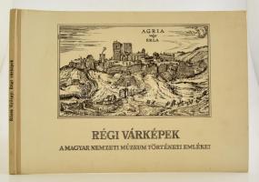 Rózsa György: Régi várképek. A Magyar Nemzeti Múzeum történeti emlékei. Bp.,1959, Magyar Nemzeti Múzeum-Történeti Múzeum,(Rotaprint-ny.), 20 p.+XXII t.  Kiadói haránt alakú félvászon-kötés. Megjelent 1000 példányban.