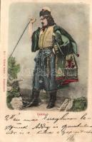 5 db RÉGI képeslap, Wartha és Bruck an der Leitha városok, Szent István, népviseletek / 5 pre-1945 p...