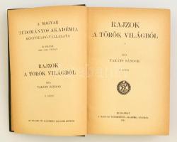 Takáts Sándor: Rajzok a török világból. II. kötet. Bp., 1915, MTA. Kiadói egészvászon-kötés. Csak II...