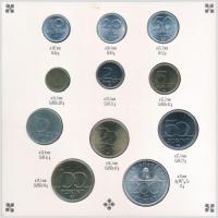 1993. 10f-200Ft (11xklf) forgalmi sor dísztokban, benne 200Ft Ag "MNB" T:BU 
Adamo FO26.2