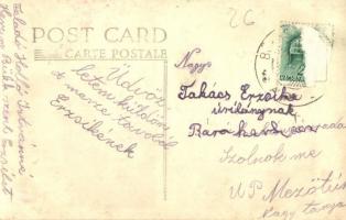 ~1940 Bükkszenterzsébet, Római katolikus templom, Hengermalom, munkások. photo