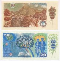 Csehszlovákia 1986. 10K + 1988. 20K T:II
Czechoslovakia 1986. 10 Korun + 1988. 20 Korun C:XF