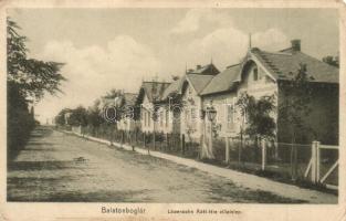 Balatonboglár, Löwensohn Adél-féle villatelep, utca (EK)