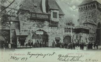 1899 Budapest XIV. Ősbudavár, Bemenet