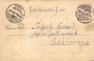 1898 Budapest V. Hungária szálloda, rakpart (r)