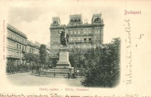 Budapest V. Eötvös József szobor, Magyar-Francia Biztosító Rt. (EK)