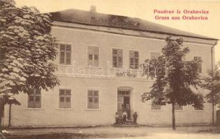 Raholca, Orahovica; Niza Pucka Skola / iskola. W.L. 718. / school