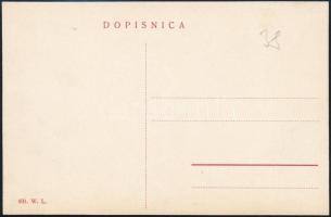 Okucani, Kolodvorska Gostiona / Vasúti vendéglő. W.L. 931. / railway station restaurant