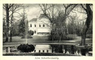 Léva, Levice; Schoeller kastély / castle