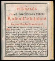 1842 Erdélyi kalendárium 1842-ik esztendőre. Új és Ó kalendráiom krisztus urunk születése után 1842-...