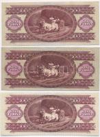 1949-1989. 100Ft (6xklf) T:II,III