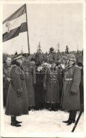 1939 Uzsok, Uzhok; Magyar-Lengyel baráti találkozás a visszafoglalt ezeréves határon / Hungarian-Polish meeting on the historical border