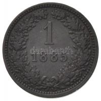 Ausztria 1885. 1kr Cu T:1-
Austria 1885. 1 Kreuzer Cu C:AU