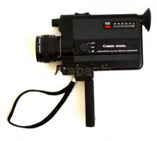 Canon 310 XL Super 8 kamera, eredeti bőr tokjában, ND szűrővel, elemmel, nagyon szép állapotban / Ca...