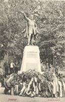 Rozsnyó, Roznava; Kossuth Lajos szobor / statue