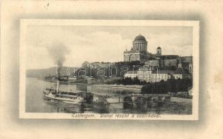 Esztergom, Duna és Bazilika, gőzhajó