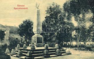 Gyulafehérvár, Karlsburg, Alba Iulia; A custozai ütközet emlékoszlopa. W.L. 3142. / Prussian-Italian-Austrian war monument