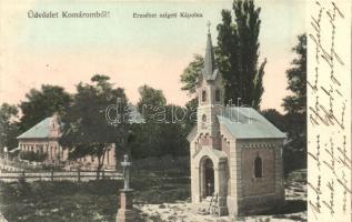 Komárom, Komárno; Erzsébet szigeti kápolna / chapel