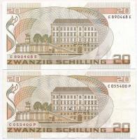 Ausztria 1986. 20Sch (2x) T:III szép papír
Austria 1986. 20 Schilling (2x) C:F fine paper