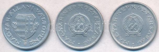 1946. 1Ft Al Kossuth-címer + 1949-1950. 1Ft Al Rákosi-címer (2xklf) T:2,2-