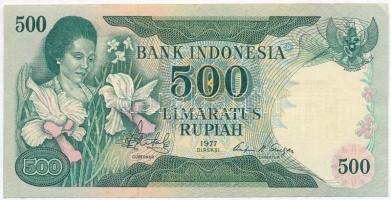 Indonézia 1977 500R T:III Indonesia 1977 500 Rupiah C:F