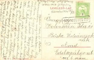 Szászsebes, Mühlbach, Sebes; M. kir. erdőhivatal. 237. W. L. 1662. Verlag J. Hientz / K. ung. Forsta...