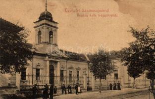 Szamosújvár, Gherla; Örmény katolikus leányárvaház. W. L. (?) No. 413. / Armenian Catholic orpahange for girls (fl)
