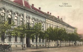 Lugos, Lugoj; Püspöki rezidencia. Auspitz Adolf kiadása / bishops residence (EK)