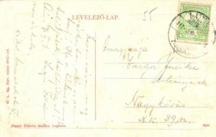 Lugos, Lugoj; M. kir. Földmíves iskola. W. L. Bp. Nemes Kálmán kiadása / agricultural school, farmer...