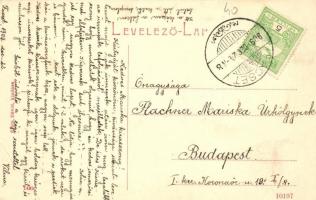 Facset, Facsád, Faget; Fő utca, Klein Dávid üzlete és saját kiadása. W. L. 1422. (?) / main street, ...