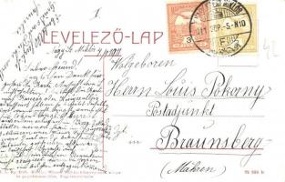 Nagyszentmiklós, Sannicolau Mare; látkép, templom. W. L. Bp. 2105. Kiadja Wiener Náthán / general vi...