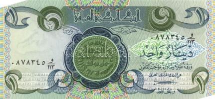 Irak 1979. 1/4D, 1/2D, 1D, 5D, 10D, 25D teljes sor! T:I (5x), II+ Egyszer hajtva, törve nem! (1x)