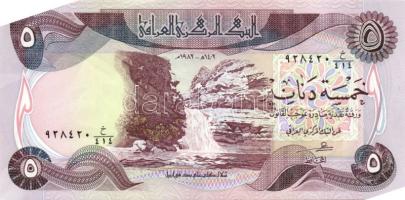 Irak 1979. 1/4D, 1/2D, 1D, 5D, 10D, 25D teljes sor! T:I (5x), II+ Egyszer hajtva, törve nem! (1x)