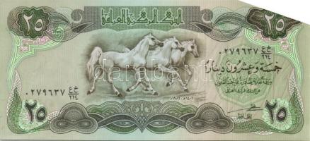 Irak 1979. 1/4D, 1/2D, 1D, 5D, 10D, 25D teljes sor! T:I (5x), II+ Egyszer hajtva, törve nem! (1x)