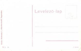 Nagyszeben, Hermannstadt, Sibiu; Hadtestparancsnoksági épület. W. L. 58. Kiadja Budovszky L. / Korps...