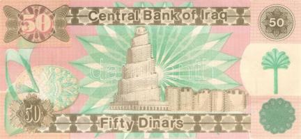 Irak 1990. 25D, 50D T:I + 1992-93. 1/4D, 1/2D, 1D, 5D, 10D teljes sor! T:I