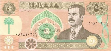 Irak 1990. 25D, 50D T:I + 1992-93. 1/4D, 1/2D, 1D, 5D, 10D teljes sor! T:I
