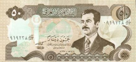 Irak 1994-95. 50D, 100D, 250D teljes sor! T:I