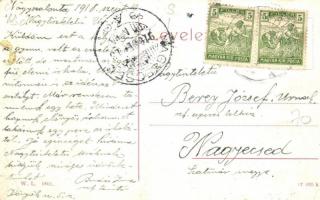 Nagyszalonta, Salonta; Gimnázium. W. L. 1601. / grammar school (EK)